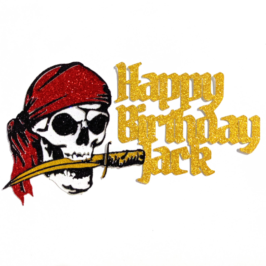 Pirate Cake Topper