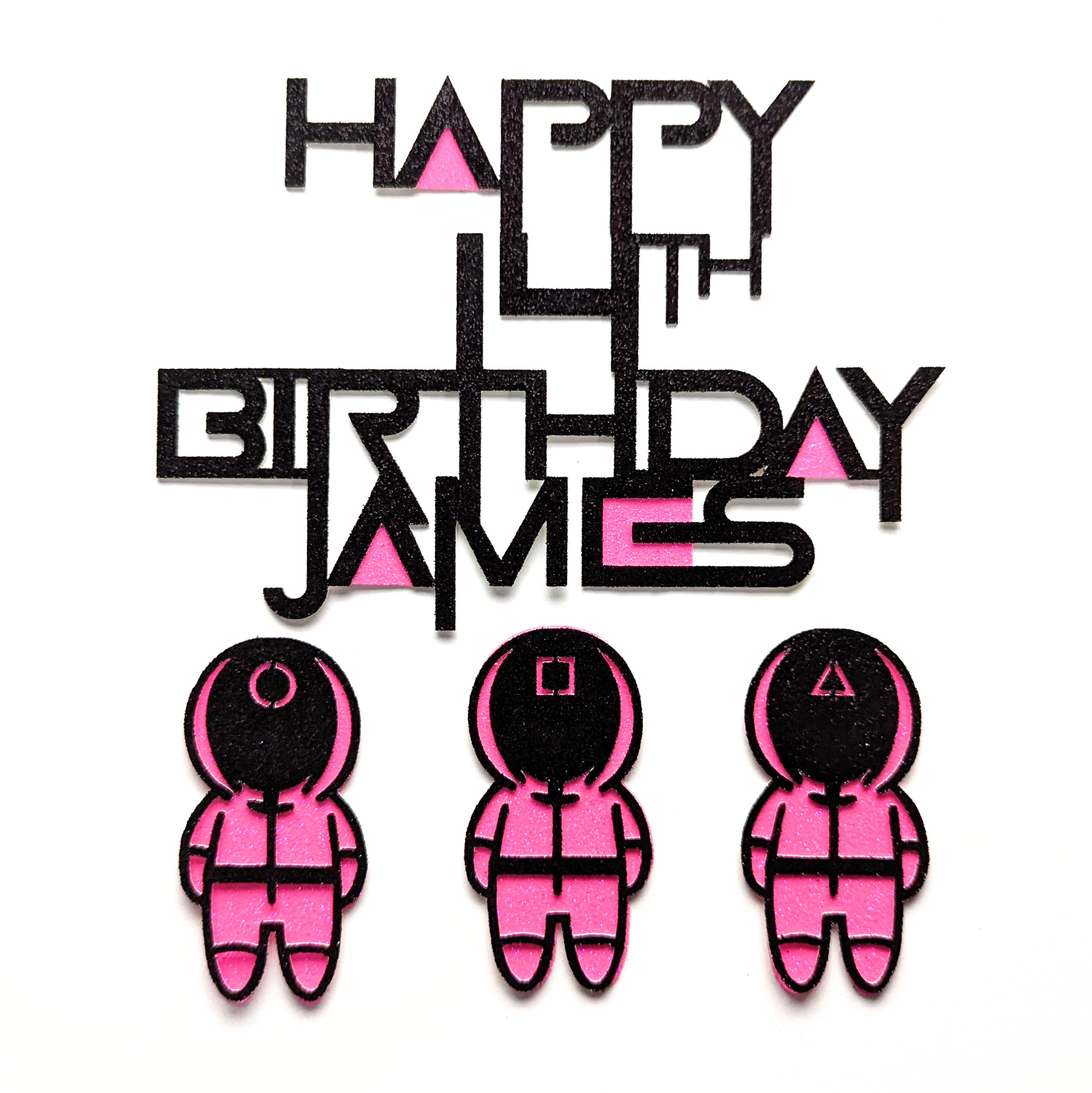 Squid Game Cake Topper